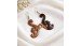 New Collection Wood Earrings Unique Model Design